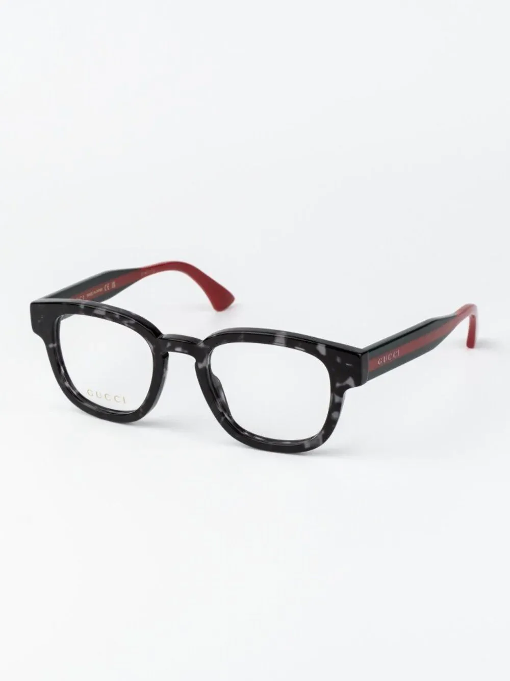 Gucci Men Eyeglasses Grey Havana Square GG1992O 002 NEW AUTHENTIC